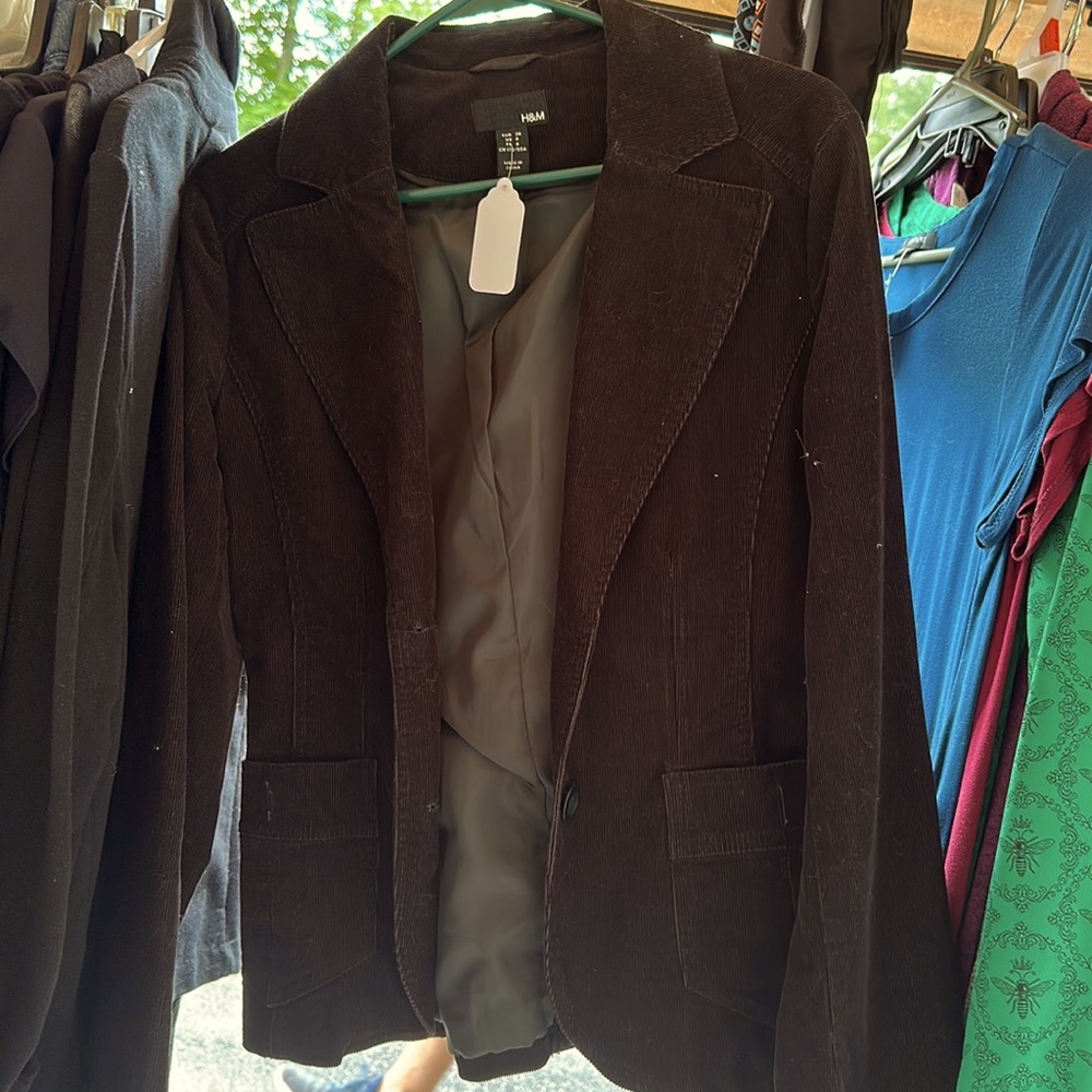 H&M corduroy jacket, size 8